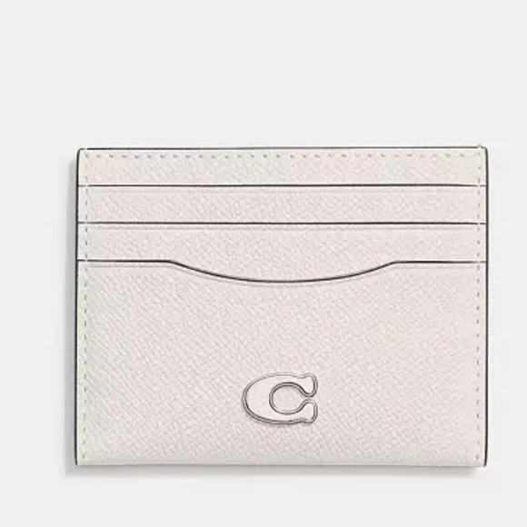 New! Men's Card Case in Chalk - Picture 1 of 3